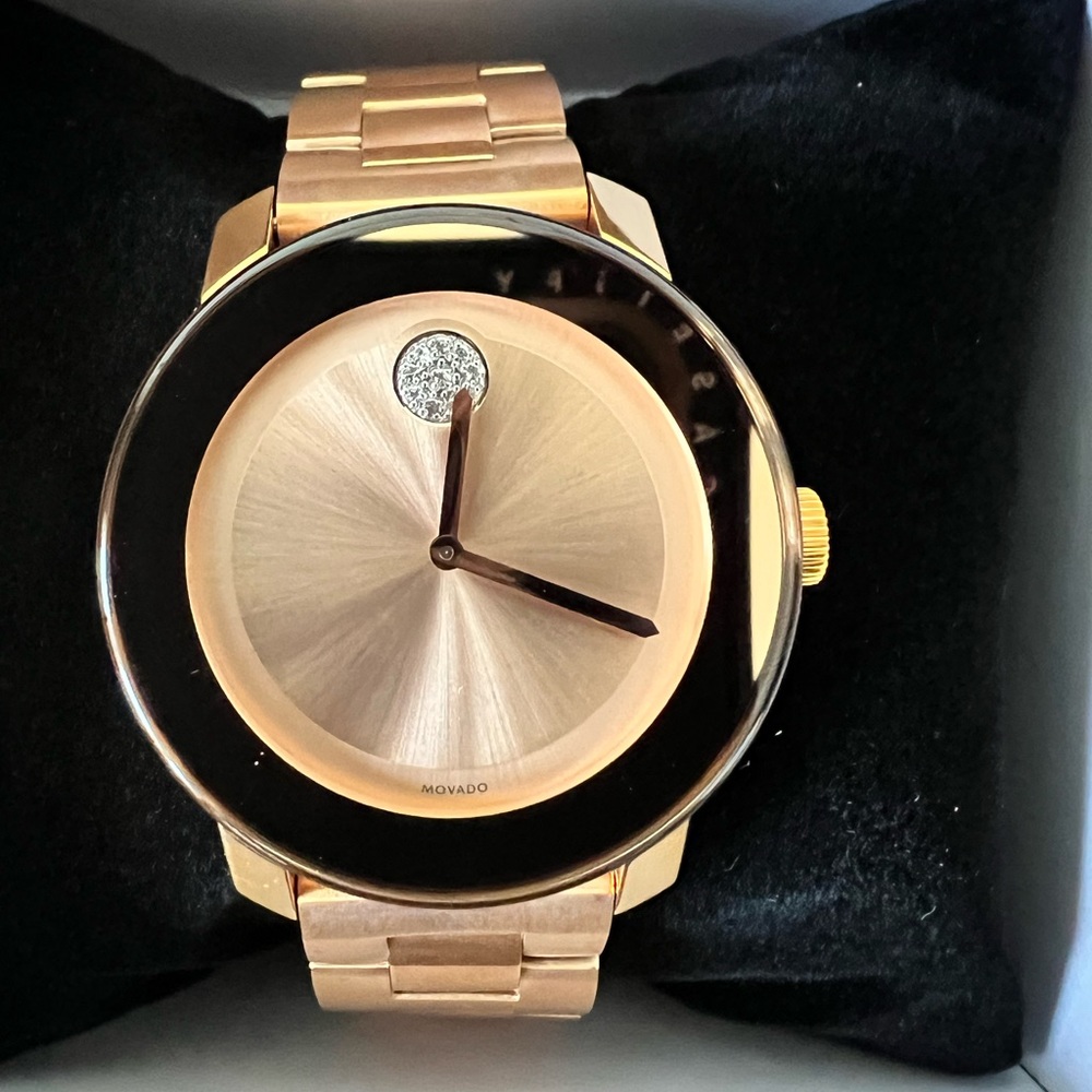 Movado Rose Gold Watch